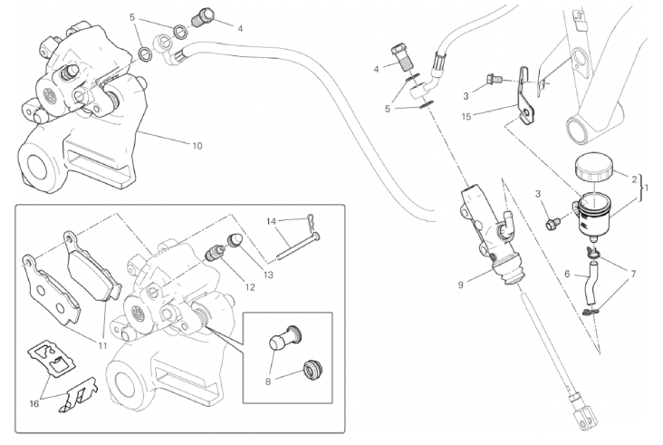 REAR BRAKE SYSTEM 