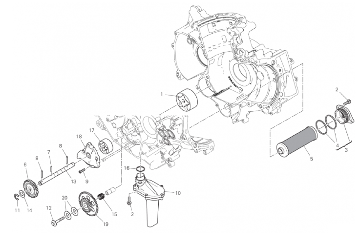 OIL PUMP - FILTER 