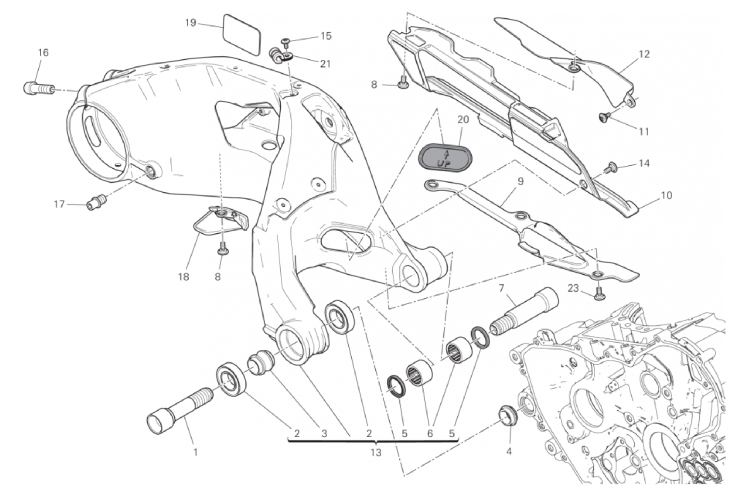 REAR SWINGING ARM 