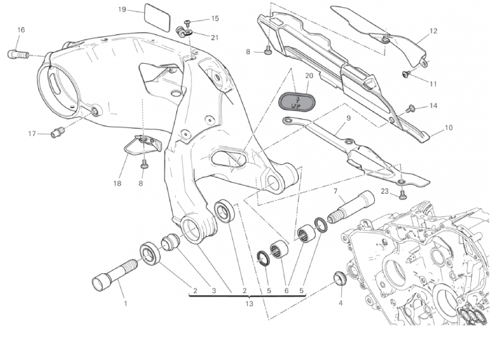 REAR SWINGING ARM 