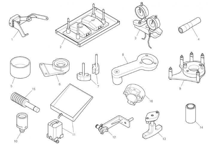 WORKSHOP SERVICE TOOLS (ENGINE) 