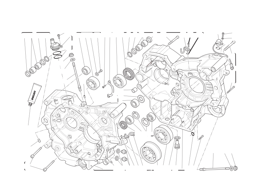Crankcase halves