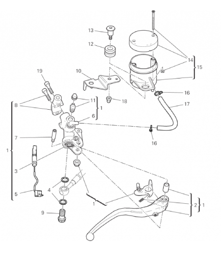 FRONT BRAKE PUMP 