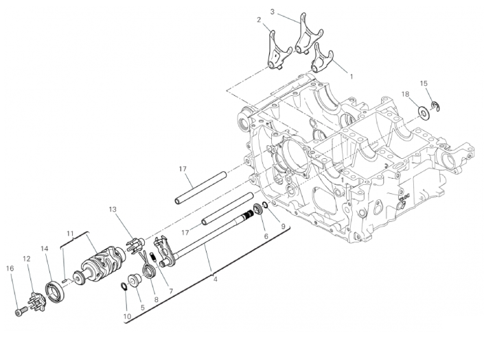 SHIFT CAM - FORK 