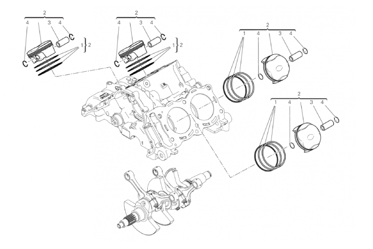 CYLINDERS - PISTONS 