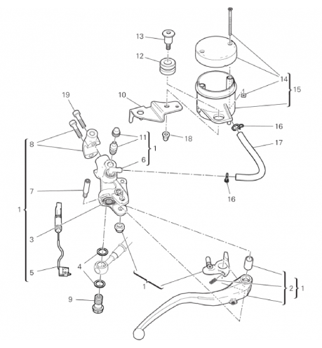 FRONT BRAKE PUMP 