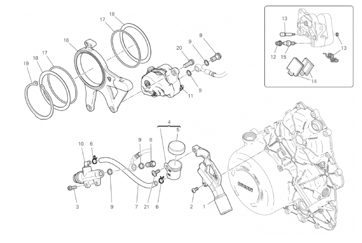 REAR BRAKE SYSTEM 