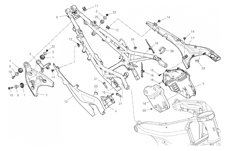 REAR FRAME COMP. 