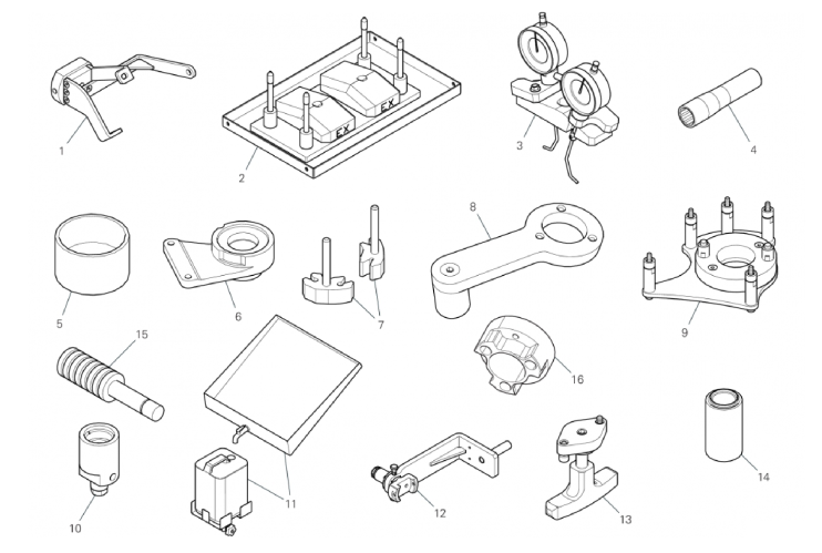 WORKSHOP SERVICE TOOLS (ENGINE) 