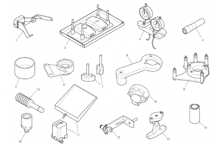 WORKSHOP SERVICE TOOLS (ENGINE) 