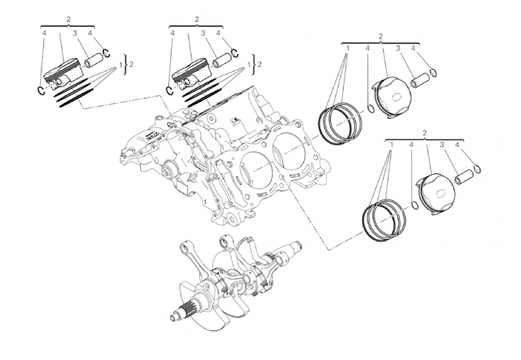 CYLINDERS - PISTONS 