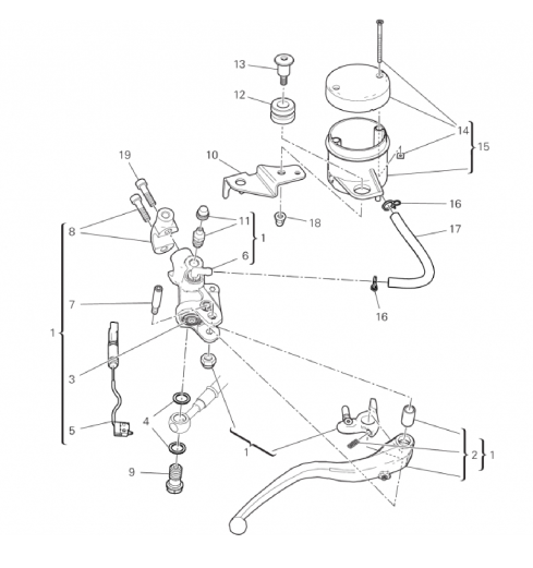 FRONT BRAKE PUMP 