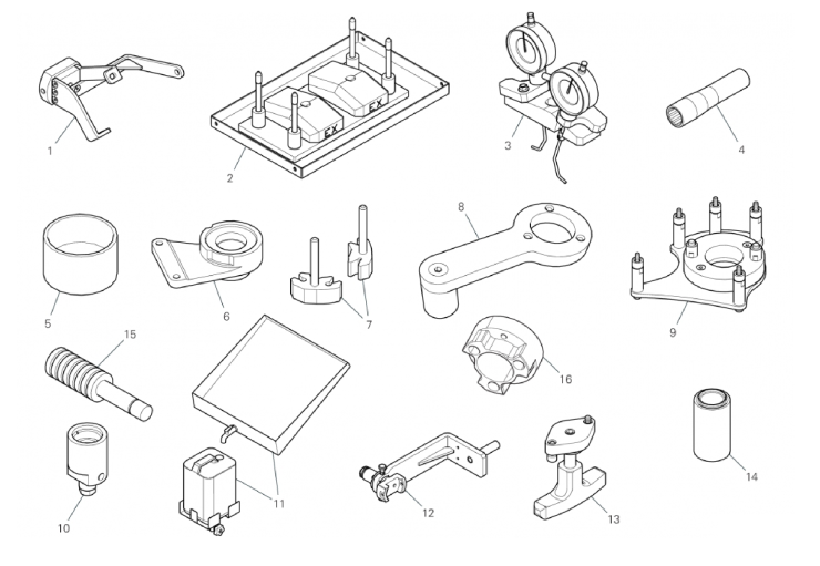 WORKSHOP SERVICE TOOLS (ENGINE) 