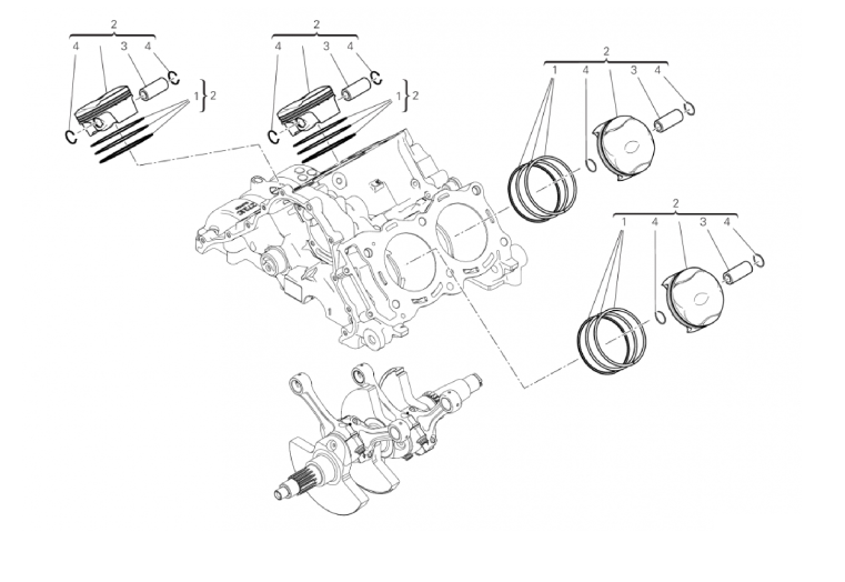 CYLINDERS - PISTONS 