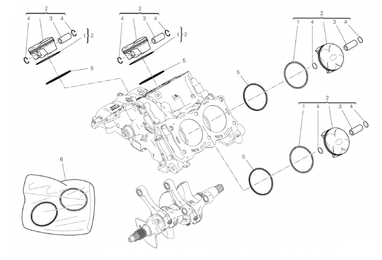 CYLINDERS - PISTONS 