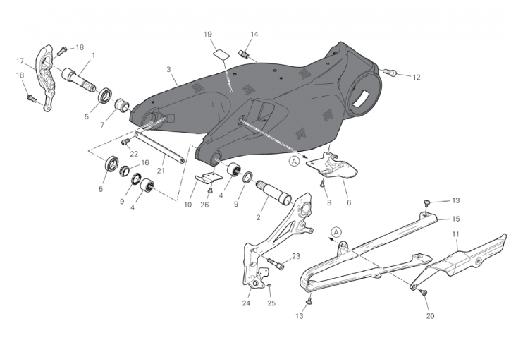 REAR SWINGING ARM 