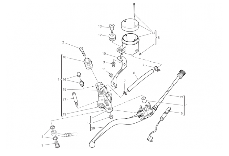 FRONT BRAKE PUMP 