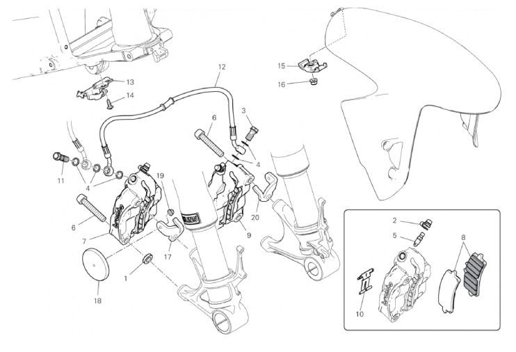 FRONT BRAKE SYSTEM 