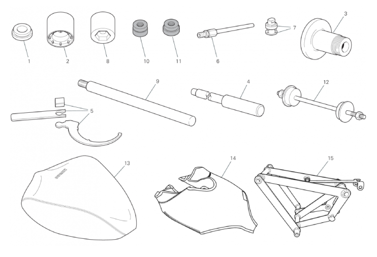 WORKSHOP SERVICE TOOLS (FRAME) 