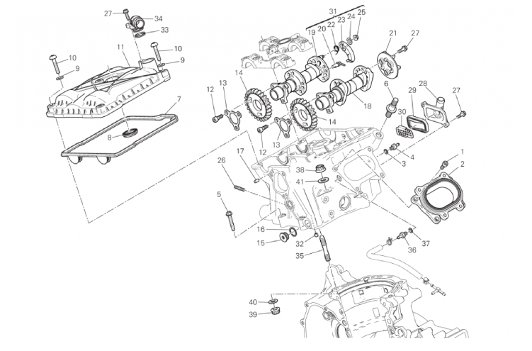 VERTICAL CYLINDER HEAD - TIMING 