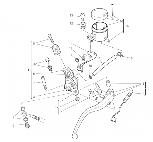 FRONT BRAKE PUMP 