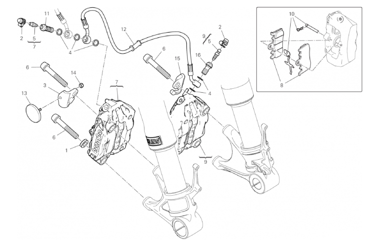 FRONT BRAKE SYSTEM