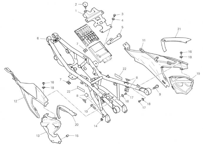 REAR FRAME COMP. 