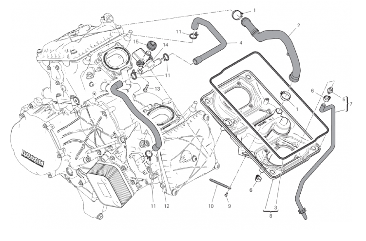 AIR INTAKE - OIL BREATHER 