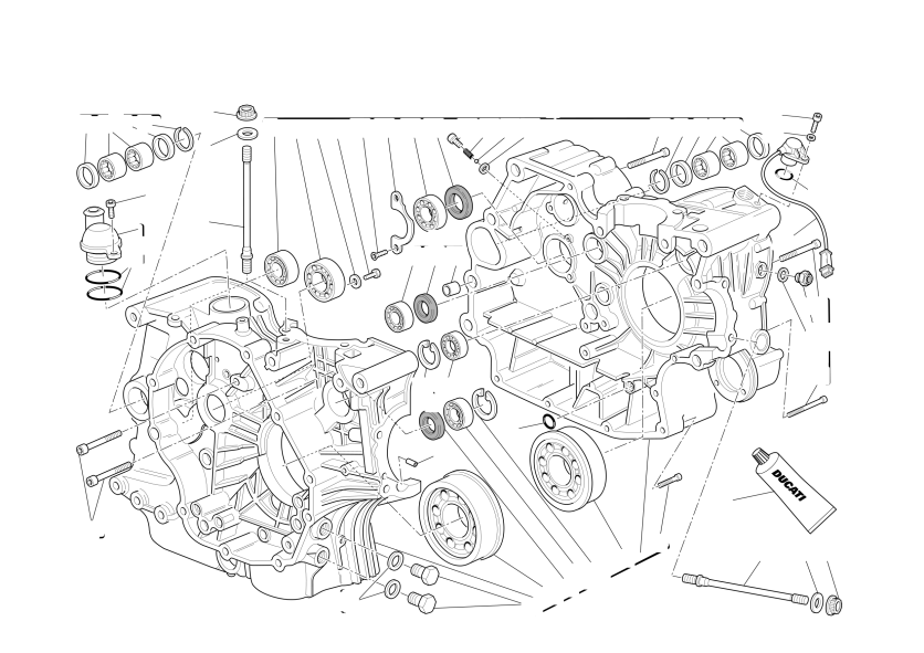 Crankcase halves