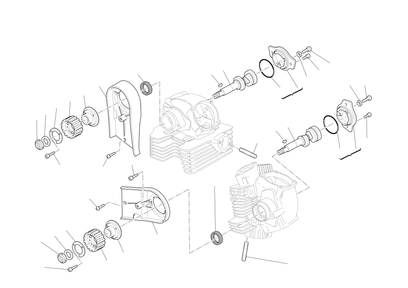 Cylinder head : timing system