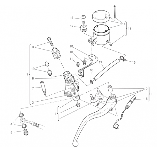 FRONT BRAKE PUMP 