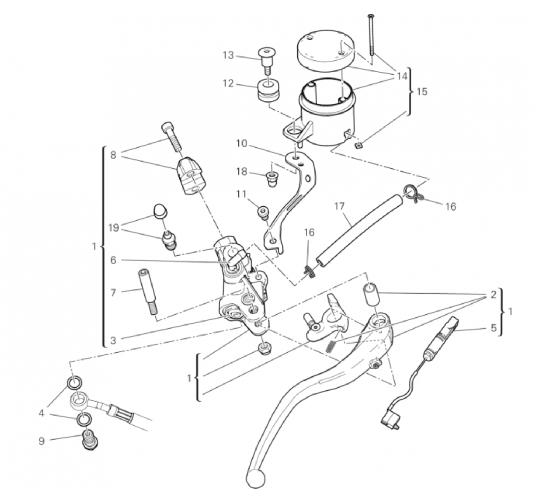 FRONT BRAKE PUMP 