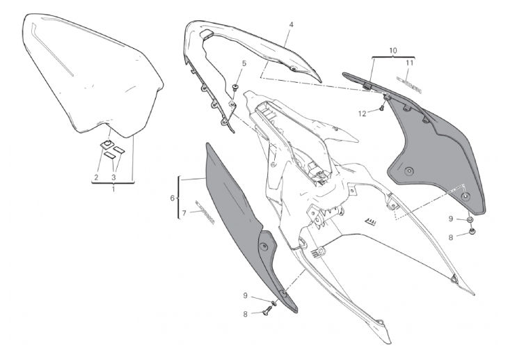 PILLION RIDER SEAT 