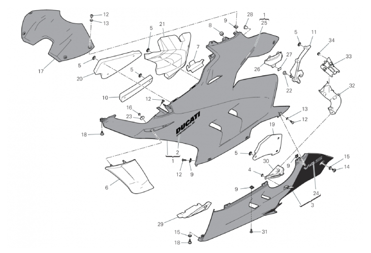 FAIRING, LH 