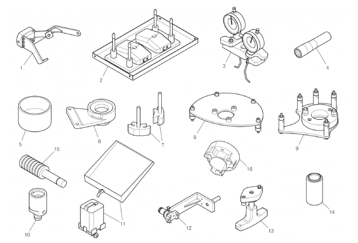 WORKSHOP SERVICE TOOLS (ENGINE) 