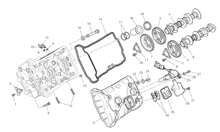 FRONT HEAD - TIMING SYSTEM 