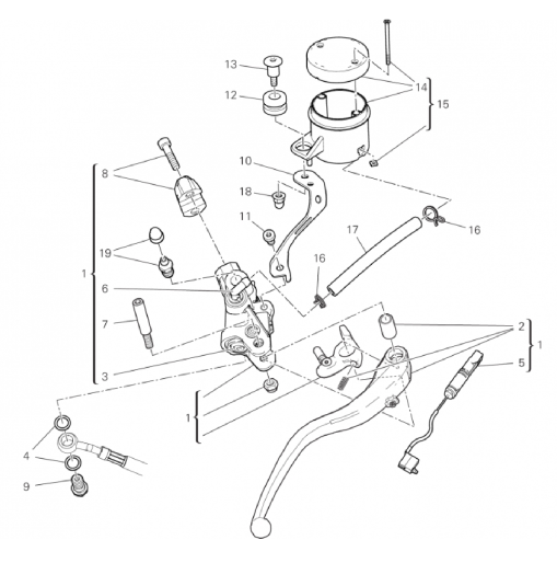 FRONT BRAKE PUMP 