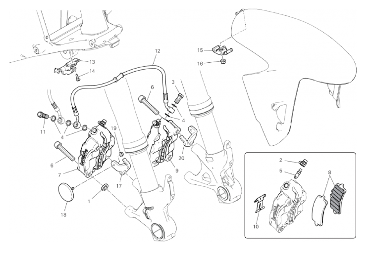 FRONT BRAKE SYSTEM 