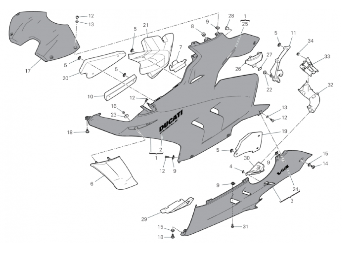 FAIRING, LH 