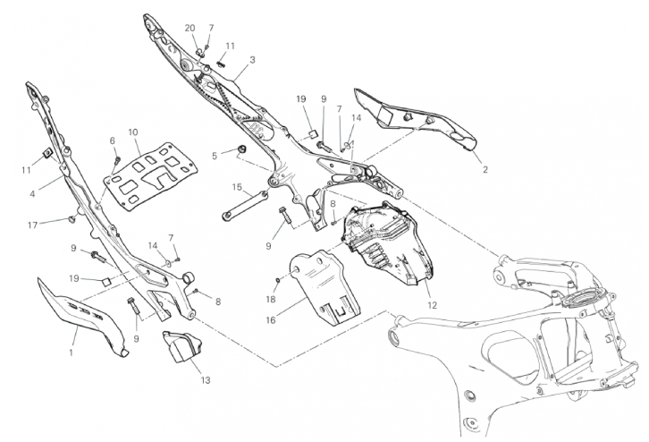 REAR FRAME COMP. 