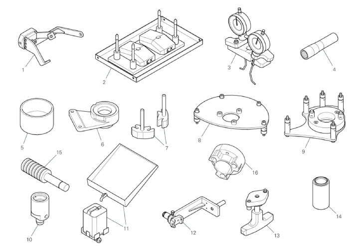 WORKSHOP SERVICE TOOLS (ENGINE) 