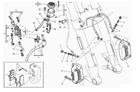 FRONT BRAKE SYSTEM 