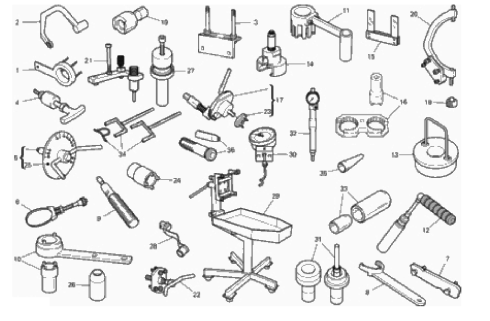 WORKSHOP SERVICE TOOLS (ENGINE) 