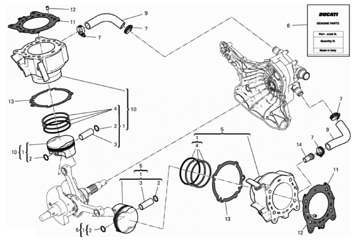 CYLINDERS - PISTONS 