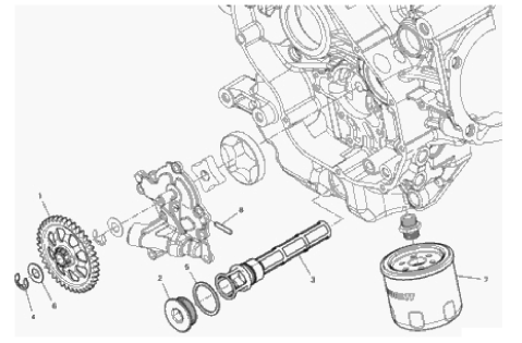 FILTERS AND OIL PUMP 