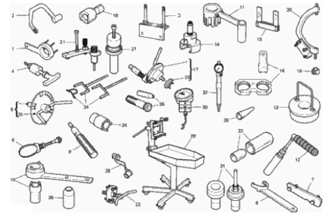 WORKSHOP SERVICE TOOLS (ENGINE) 