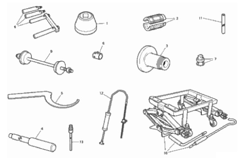 WORKSHOP SERVICE TOOLS (FRAME) 