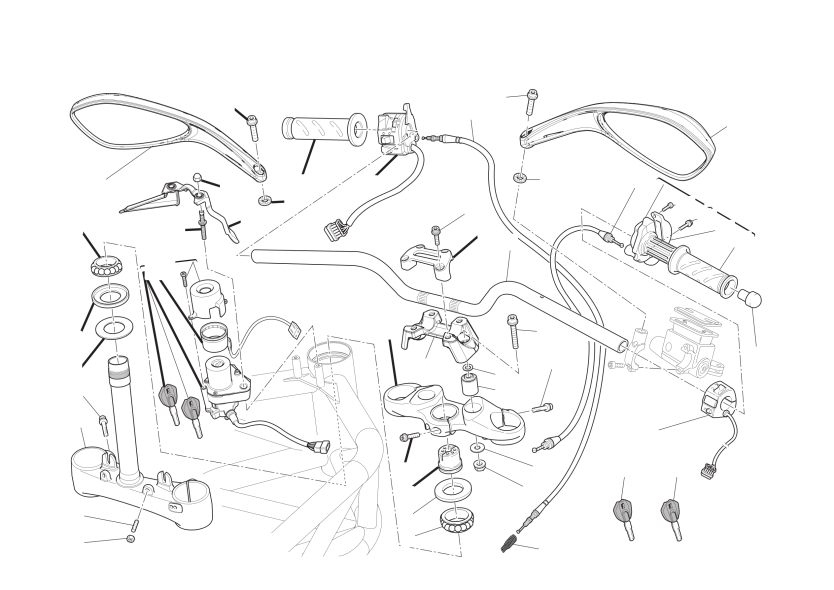 Handlebar and controls