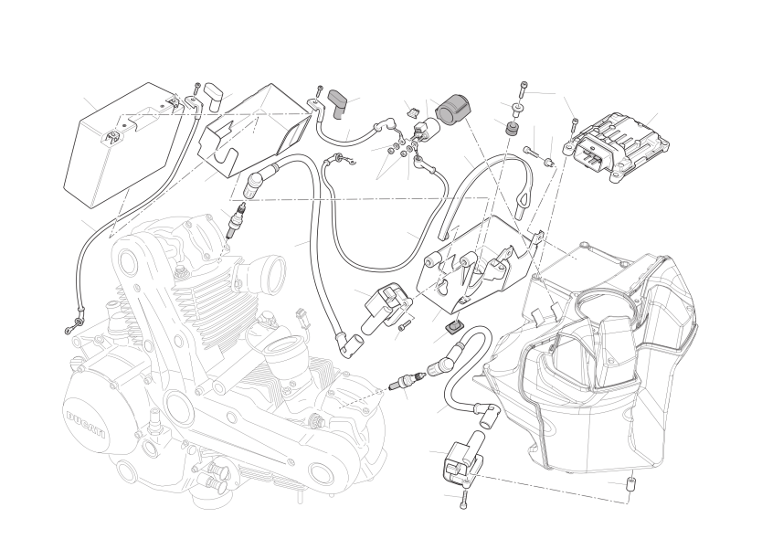 Battery support