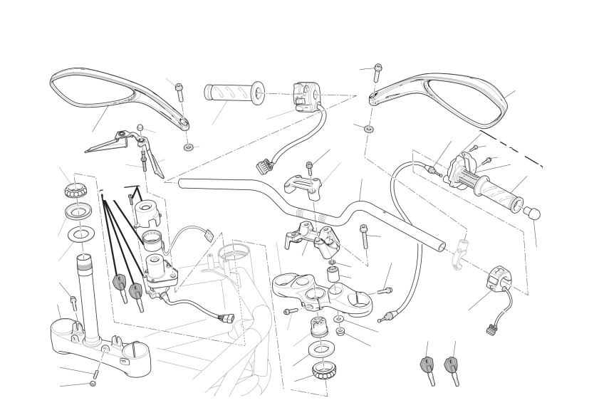 Handlebar and controls